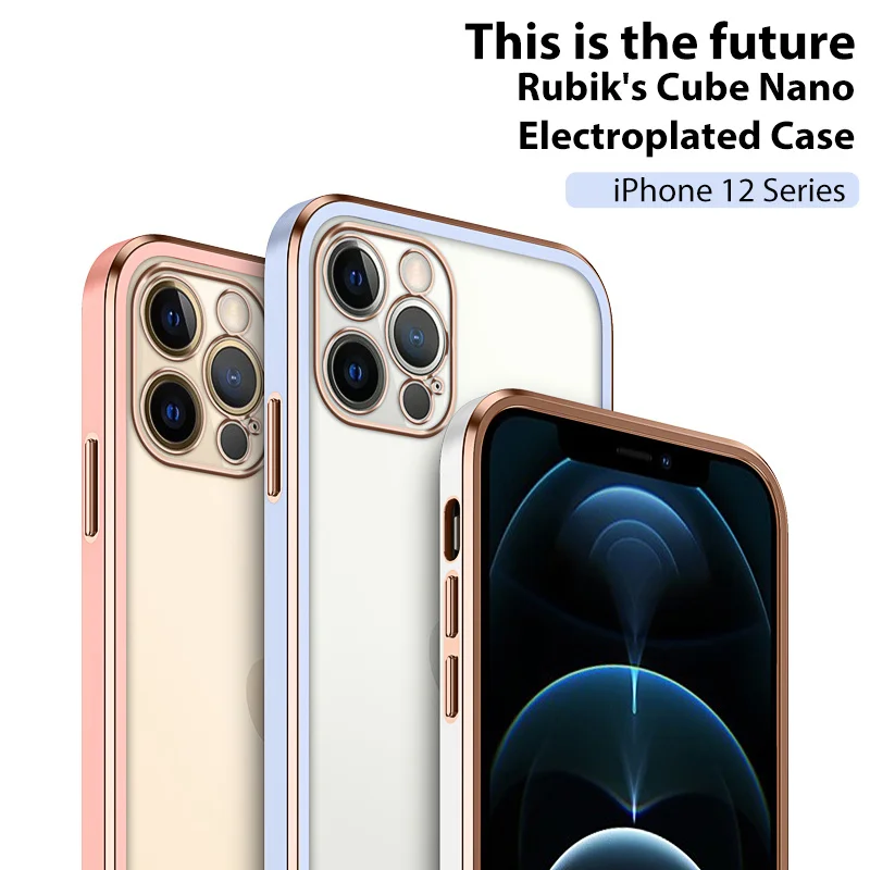 For iPhone 12 Pro Max Luxury Plating Frame Clear Case For iPhone 11 Pro Max Mini XR XS Max 7 8 Plus Soft Transparent Phone Cover
For iPhone 12 Pro Max Luxury Plating Frame Clear Case For iPhone 11 Pro Max Mini XR XS Max 7 8 Plus Soft Transparent Phone Cover