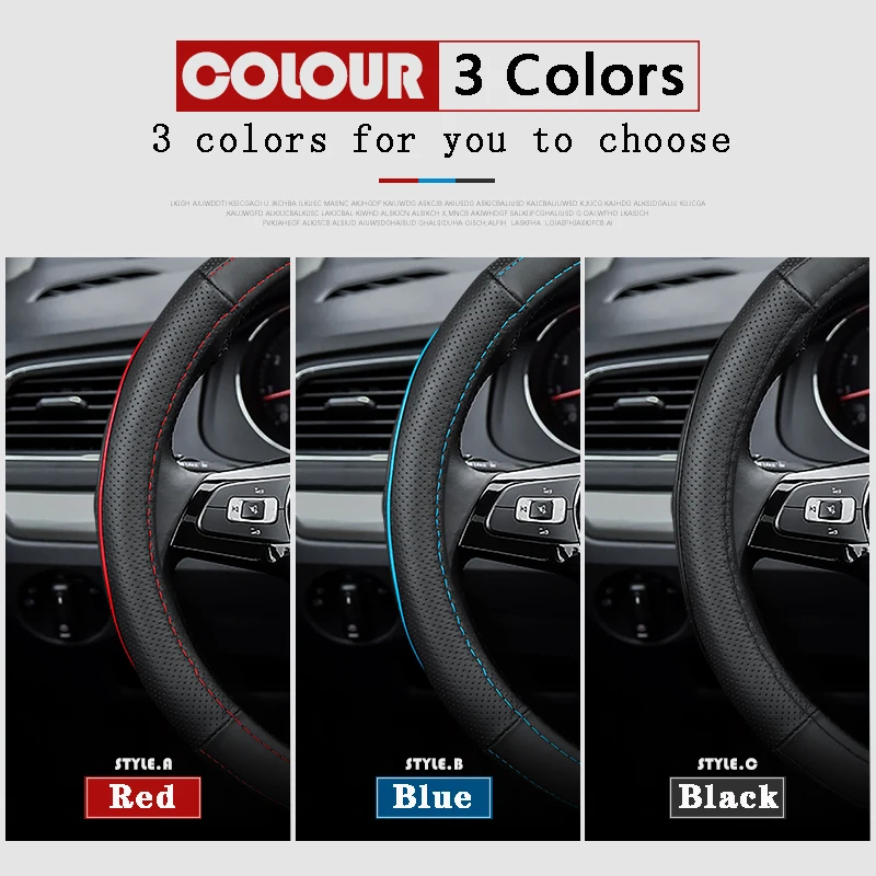 Car Leather Carbon Fiber Steering Wheel Cover Is Suitable for JeepPATRIOT COMPASS RENEGADE Cherokee Wrangler
Car Leather Carbon Fiber Steering Wheel Cover Is Suitable for JeepPATRIOT COMPASS RENEGADE Cherokee Wrangler