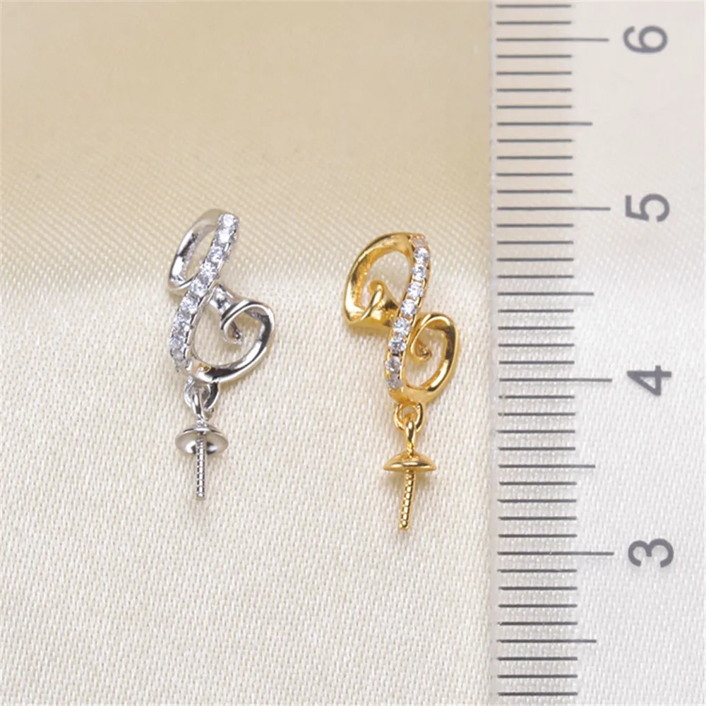 Unique Design 925 Silver Pendant Component Findings Set Women's Parts for Oyster Edison Pearl Coral Jade Beads Stones No Pearl
Unique Design 925 Silver Pendant Component Findings Set Women's Parts for Oyster Edison Pearl Coral Jade Beads Stones No Pearl