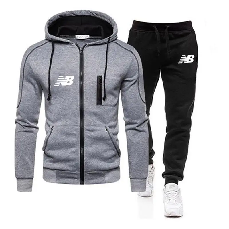Spring Autumn 2021 Men's Sweat Suit Set Tracksuit Men Outfit Full Sleeve Tops with Hood Outdoor Sport Wear Men's Hooded Suit
Spring Autumn 2021 Men's Sweat Suit Set Tracksuit Men Outfit Full Sleeve Tops with Hood Outdoor Sport Wear Men's Hooded Suit