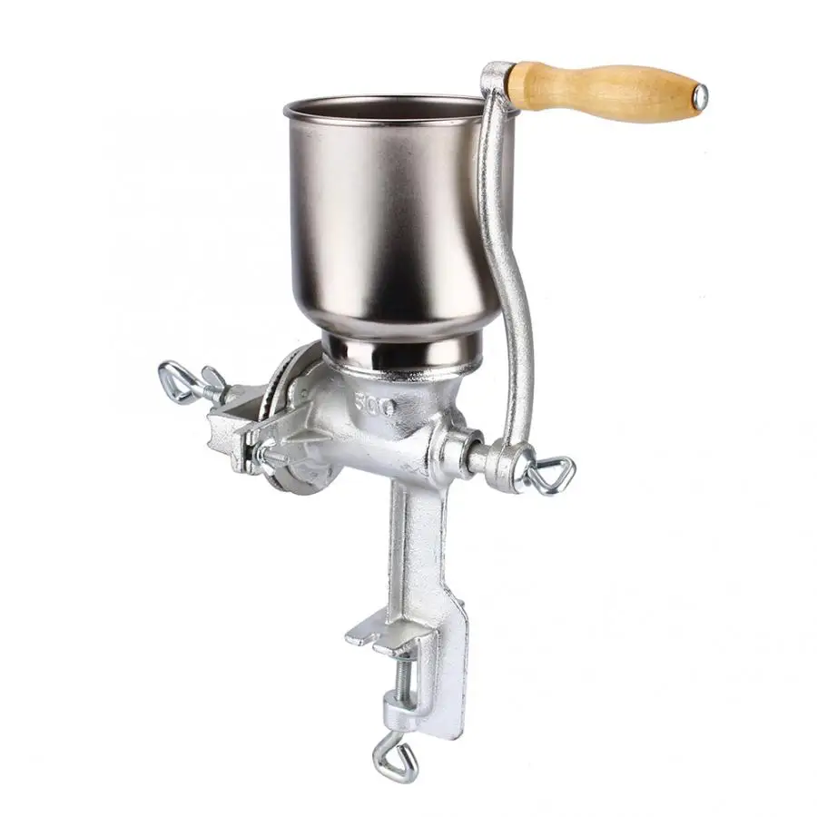 1Pcs High Quality Manual Grain Grinder Machine Corn Coffee Food Wheat Manual Hand Grains Oats Iron Nut Mill Crank Cast 32 x 43cm
1Pcs High Quality Manual Grain Grinder Machine Corn Coffee Food Wheat Manual Hand Grains Oats Iron Nut Mill Crank Cast 32 x 43cm