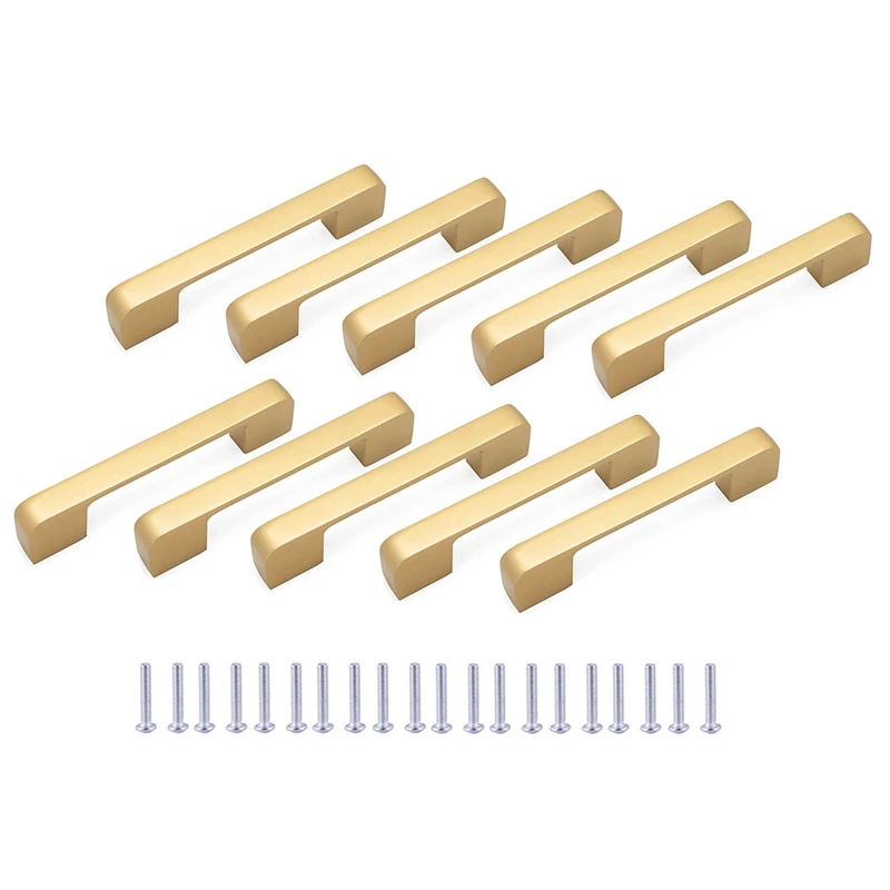 10 Pack Cabinet Pulls Gold Drawer Pulls,Aluminum Alloy Pulls For Kitchen Cabinet Hardware Kitchen Cabinet Handles
10 Pack Cabinet Pulls Gold Drawer Pulls,Aluminum Alloy Pulls For Kitchen Cabinet Hardware Kitchen Cabinet Handles