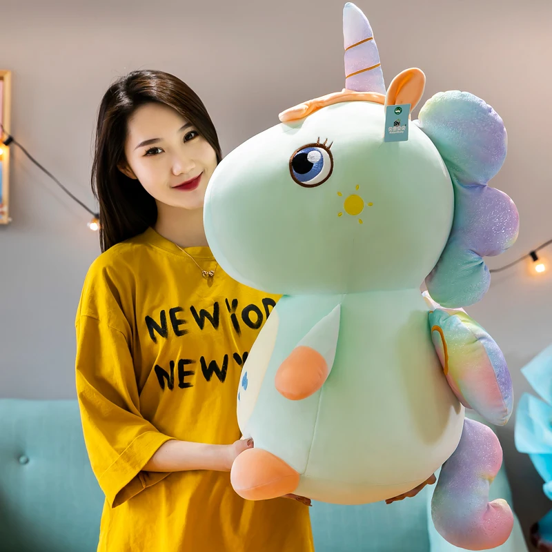 New Giant Rainbow Unicorn Plush Toys Cute Animals Soft Stuffed Plush Pillow Flying Horse Children Baby Dolls Girl Birthday Gifts
New Giant Rainbow Unicorn Plush Toys Cute Animals Soft Stuffed Plush Pillow Flying Horse Children Baby Dolls Girl Birthday Gifts