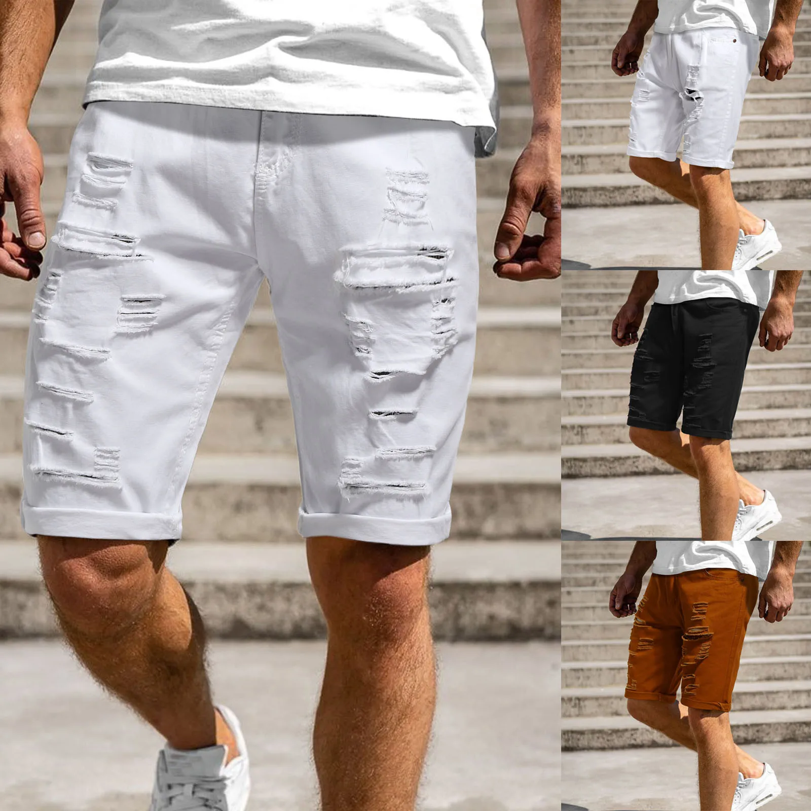 JAYCOSIN Causal Hole Ripped Pants Shorts solid short men Pocket men clothing Summer Zipper hip hop cycling shorts men Trousers
JAYCOSIN Causal Hole Ripped Pants Shorts solid short men Pocket men clothing Summer Zipper hip hop cycling shorts men Trousers
