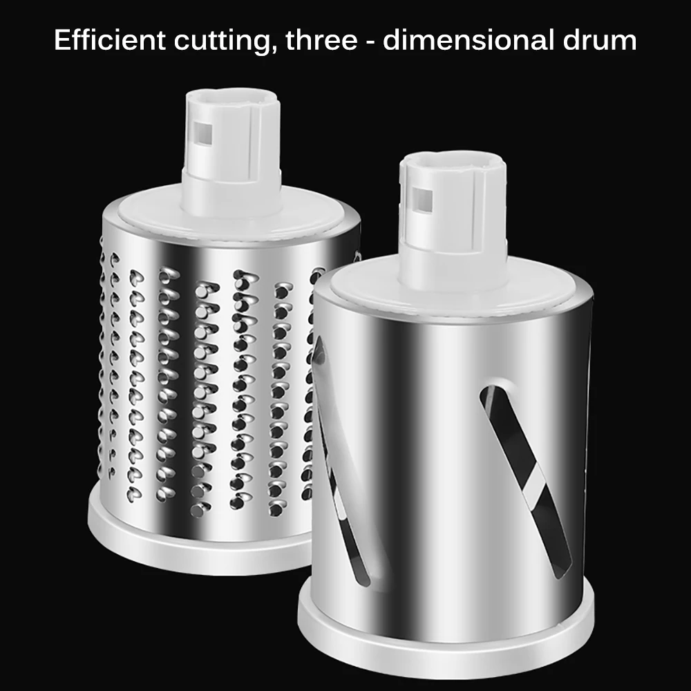 1pc Handheld Rotary Slicers For Vegetables Cheese Grater Shredder Veggie Slicer Chopper 3 Stainless Steel Round Rolling Shredder
1pc Handheld Rotary Slicers For Vegetables Cheese Grater Shredder Veggie Slicer Chopper 3 Stainless Steel Round Rolling Shredder