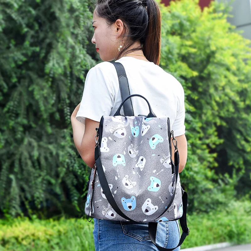 Fashion Woman Backpacks Oxford Cloth Style Bags School Anti Theft Backpack Waterproof Rucksack Fashion Big A Variety Of Colors
Fashion Woman Backpacks Oxford Cloth Style Bags School Anti Theft Backpack Waterproof Rucksack Fashion Big A Variety Of Colors