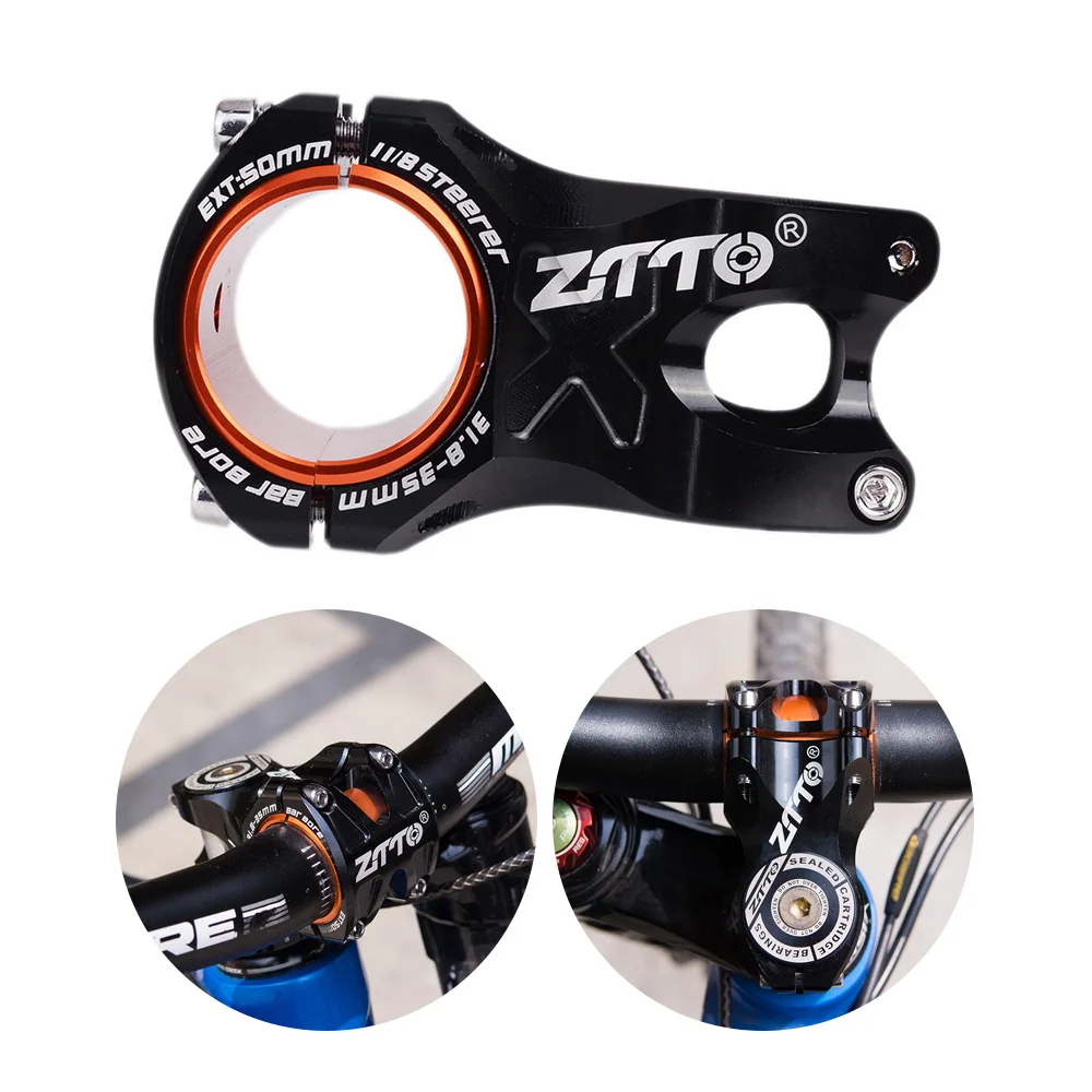 ZTTO Bike Stem Aluminum Alloy 50mm Ultralight 0 Degree Bicycle Stem 31.8/28.6mm 2 in 1 Handlebar Riser for Road Bike MTB
ZTTO Bike Stem Aluminum Alloy 50mm Ultralight 0 Degree Bicycle Stem 31.8/28.6mm 2 in 1 Handlebar Riser for Road Bike MTB