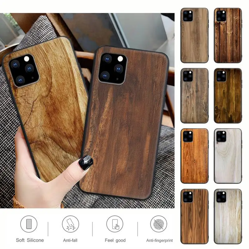 Texture Wood Black Silicone Mobile Phone Cover Case For IPhone 12 11 Pro Max Xs X Xr 7 8 6 6s Plus 5 5s Se 2020
Texture Wood Black Silicone Mobile Phone Cover Case For IPhone 12 11 Pro Max Xs X Xr 7 8 6 6s Plus 5 5s Se 2020