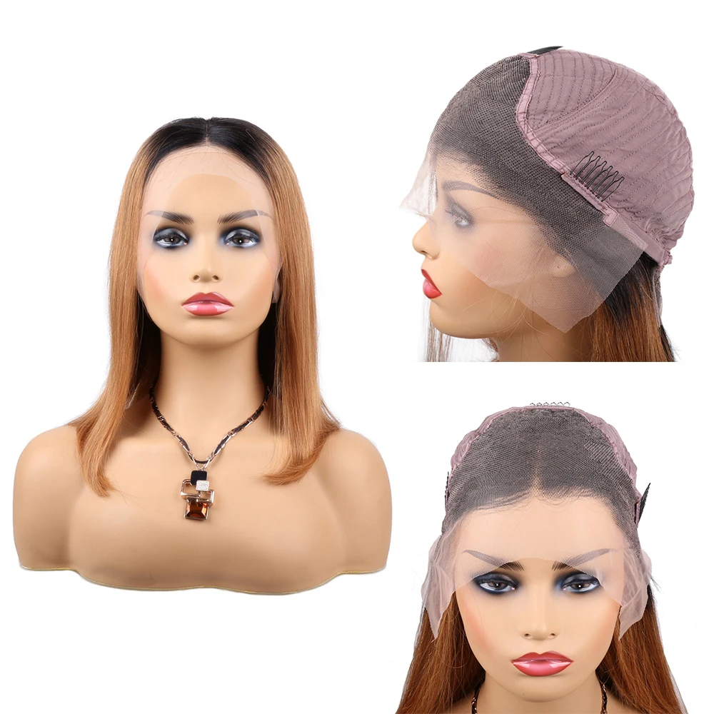 Bigsophy Short Lace Front Human Hair Wigs Brazilian Straight Remy Ombre Bob Wig 1b/27 30 99j 13*4 Transparent Lace Front Wigs
Bigsophy Short Lace Front Human Hair Wigs Brazilian Straight Remy Ombre Bob Wig 1b/27 30 99j 13*4 Transparent Lace Front Wigs