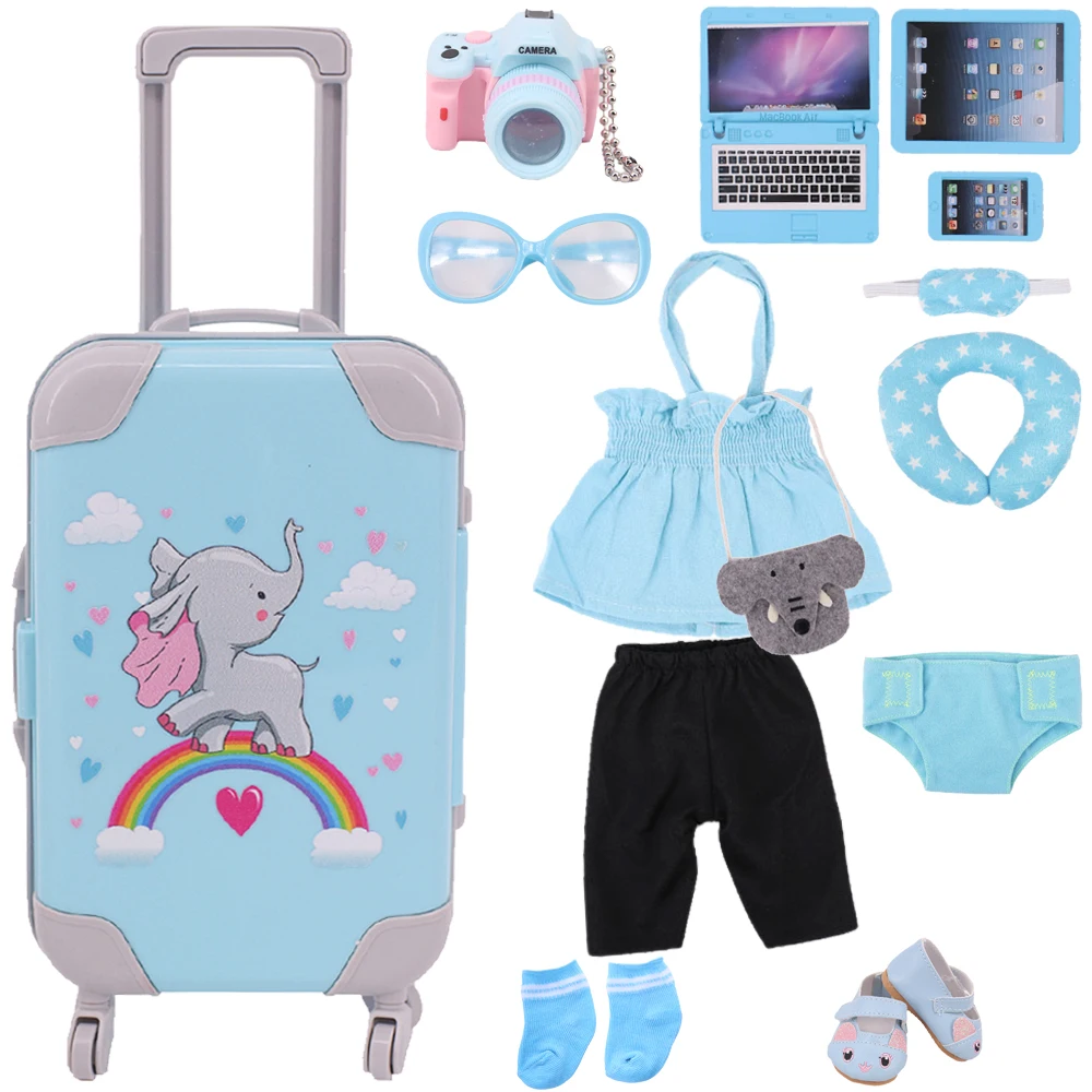 Reborn Doll Clothes Shoes Suitcase Accessories FitS 18 Inch American&43Cm Baby Born New Doll Our Generation Girl`s Toy DIY Gifts
Reborn Doll Clothes Shoes Suitcase Accessories FitS 18 Inch American&43Cm Baby Born New Doll Our Generation Girl`s Toy DIY Gifts
