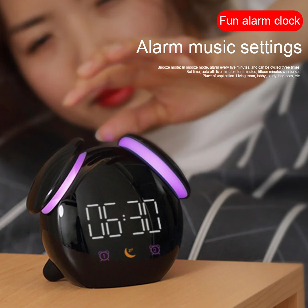 Student Rechargeable Battery Smart Induction For Bedrooms Kids Alarm Clock Wake Up Digital Home Decoration Birthday Gifts Table 
Student Rechargeable Battery Smart Induction For Bedrooms Kids Alarm Clock Wake Up Digital Home Decoration Birthday Gifts Table