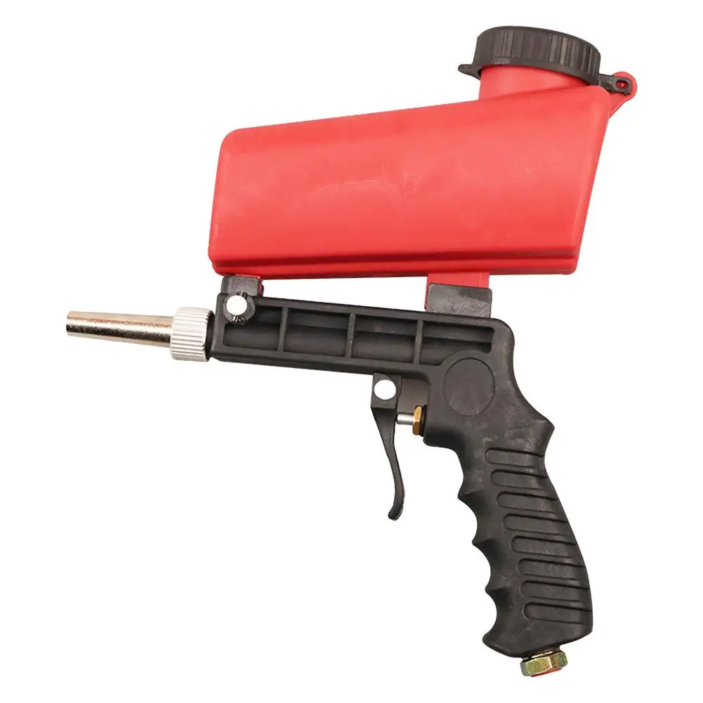 Gravity Sand Blaster Hand-held Pneumatic Sandblasting Gun Adjustable Portable Sand Blasting Machine Small Sand Spray Gun Set
Gravity Sand Blaster Hand-held Pneumatic Sandblasting Gun Adjustable Portable Sand Blasting Machine Small Sand Spray Gun Set
