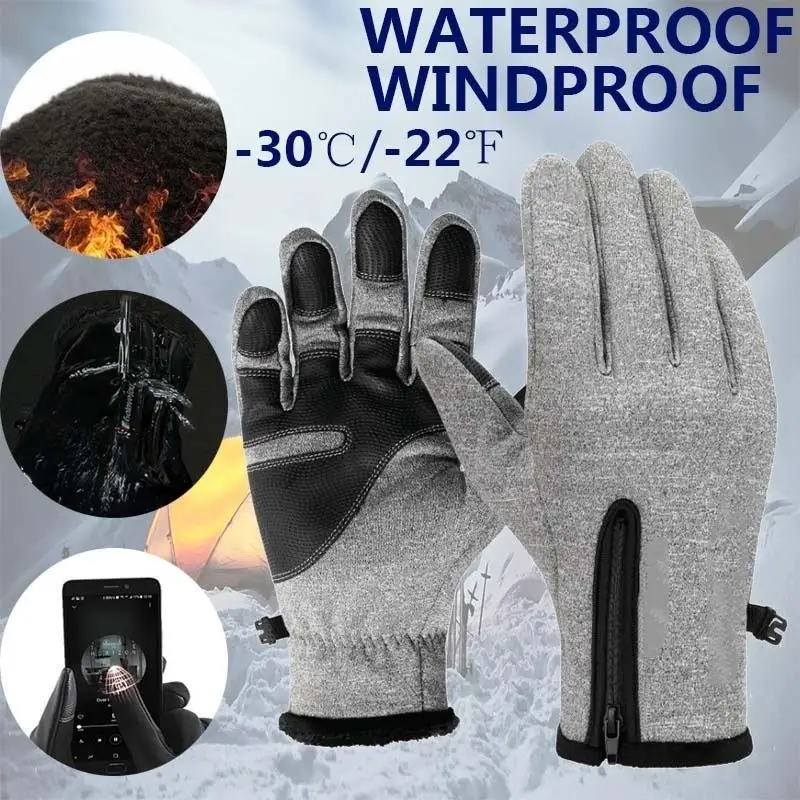 Practical Touch Screen Waterproof Material Motorcycle Winter Warm Gloves Fleece Gloves Mobile Phone Skiing Riding Glove Bicycle
Practical Touch Screen Waterproof Material Motorcycle Winter Warm Gloves Fleece Gloves Mobile Phone Skiing Riding Glove Bicycle