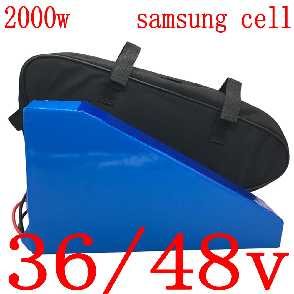 

ebike battery 500W 1000W 1500W 2000W 36V 48V 10AH 13AH 15AH 18AH 20AH 25AH 30AH Lithium Electric Bike Battery Pack+2A Charger