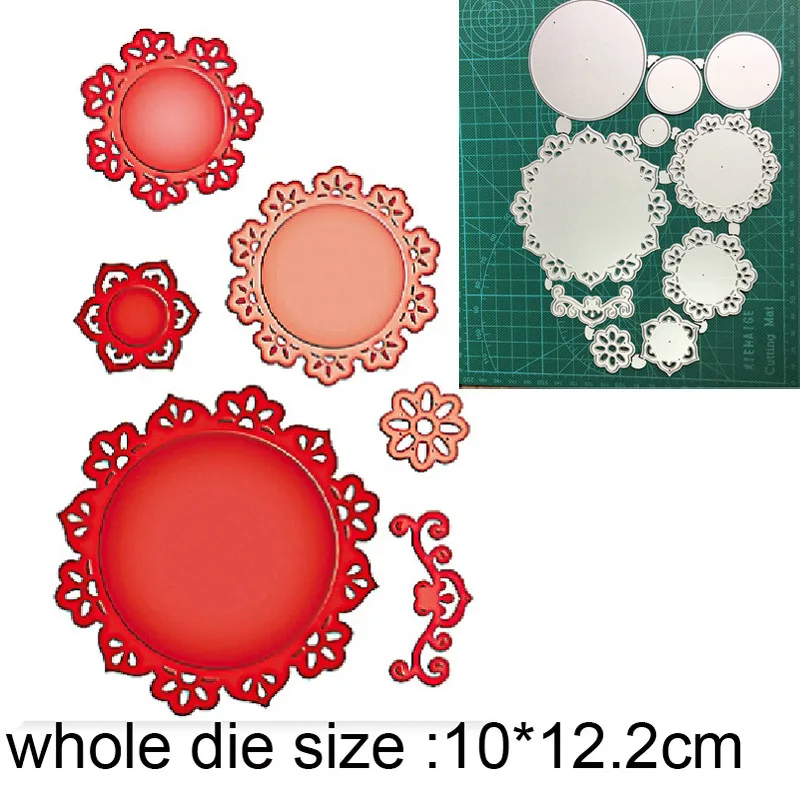 metal cutting dies cut die mold Lace Vines Circle Frame Decoration Scrapbook paper craft knife mould blade punch stencils dies
metal cutting dies cut die mold Lace Vines Circle Frame Decoration Scrapbook paper craft knife mould blade punch stencils dies