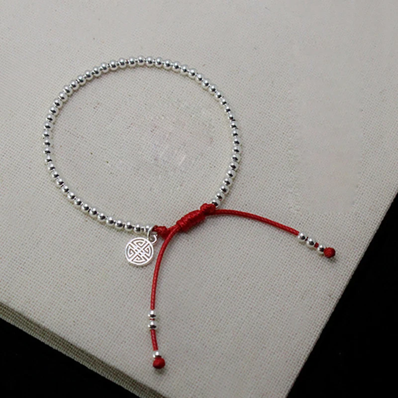 La Monada Smallest 16cm Bead Happy Red Thread For Hand 925 Silver Bracelet Women Rope Red Thread Bracelets For Women Silver 925
La Monada Smallest 16cm Bead Happy Red Thread For Hand 925 Silver Bracelet Women Rope Red Thread Bracelets For Women Silver 925