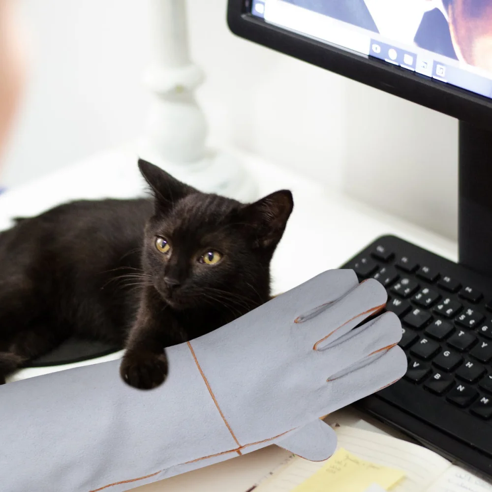 1 Pair Thickening Cowhide Welding Protective Anti-bite
1 Pair Thickening Cowhide Welding Protective Anti-bite