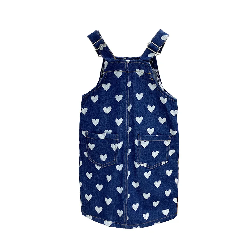Girls love cowboy suspender dress Korean little girls short clothes 2021 spring and autumn leisure elastic dress 3-103
Girls love cowboy suspender dress Korean little girls short clothes 2021 spring and autumn leisure elastic dress 3-103