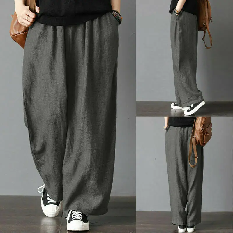 Men Pants Cotton Linen Wide Leg Harem Pants Loose Casual Fashion Trousers Leisure Holiday Beach Cargo Pants
Men Pants Cotton Linen Wide Leg Harem Pants Loose Casual Fashion Trousers Leisure Holiday Beach Cargo Pants