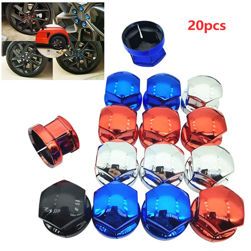 20pcs Tire Screw Protective Cap Nuts Covers Cap Tuner Wheels Spike Cap Decorative Tire Truck Wheel Screw Nut Bolts Lug Bolt
20pcs Tire Screw Protective Cap Nuts Covers Cap Tuner Wheels Spike Cap Decorative Tire Truck Wheel Screw Nut Bolts Lug Bolt