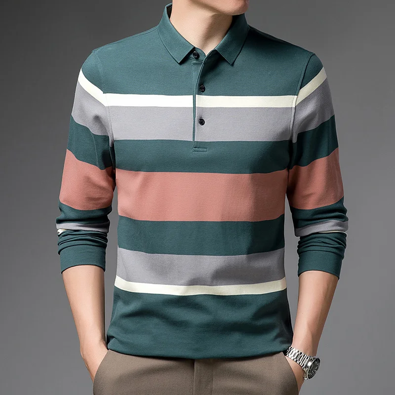 Ymwmhu 2021 New Fashion 100% Cotton Polo Shirt for Men Long Sleeve Casual Mens Shirts Multi-color Streetwear Male Polo Shirts
Ymwmhu 2021 New Fashion 100% Cotton Polo Shirt for Men Long Sleeve Casual Mens Shirts Multi-color Streetwear Male Polo Shirts