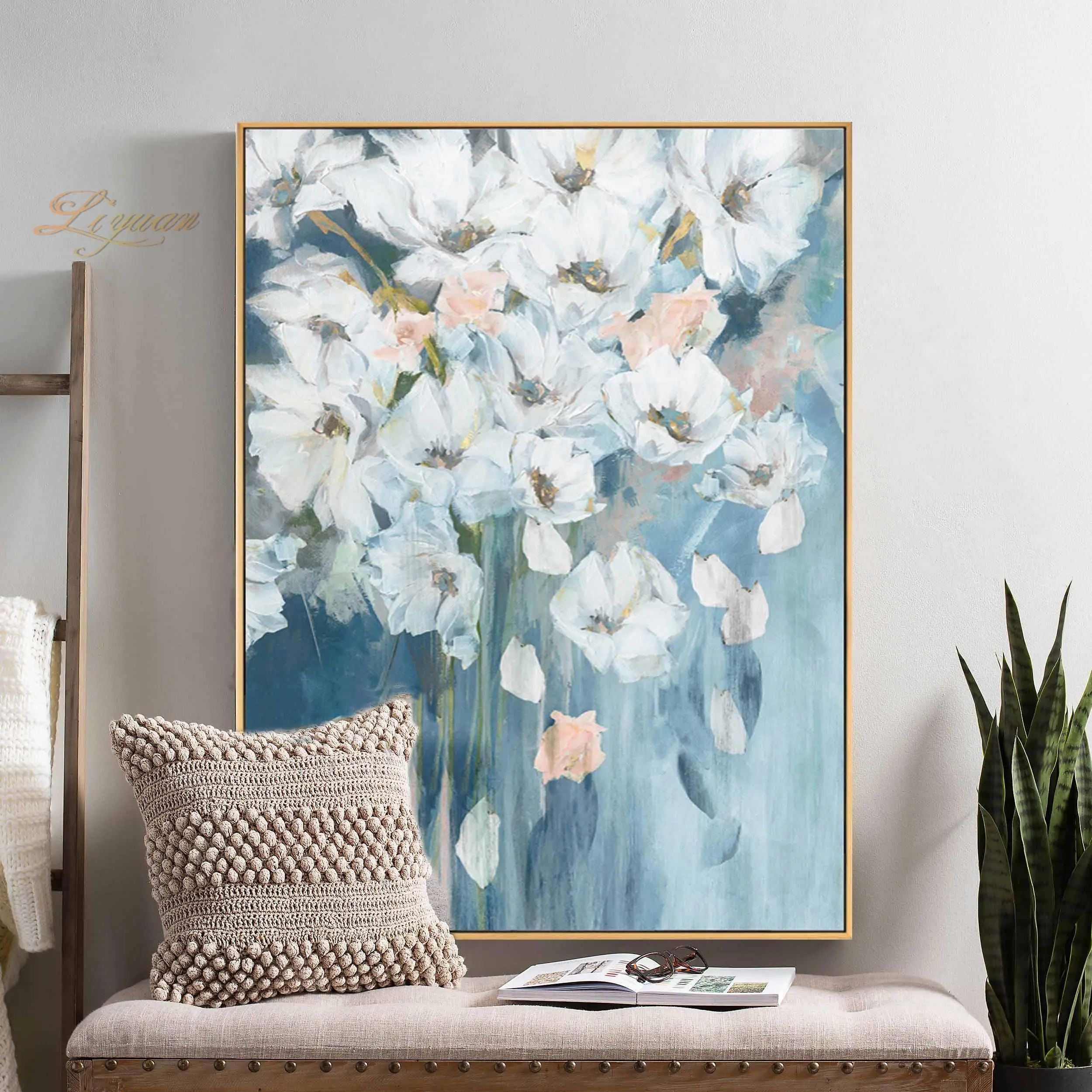 Heavy Textured Knife Beautiful Flower Oil Painting Picture 100% Hand Painted Wall Decoration Canvas Art Pieces Acrylic Artwork
Heavy Textured Knife Beautiful Flower Oil Painting Picture 100% Hand Painted Wall Decoration Canvas Art Pieces Acrylic Artwork