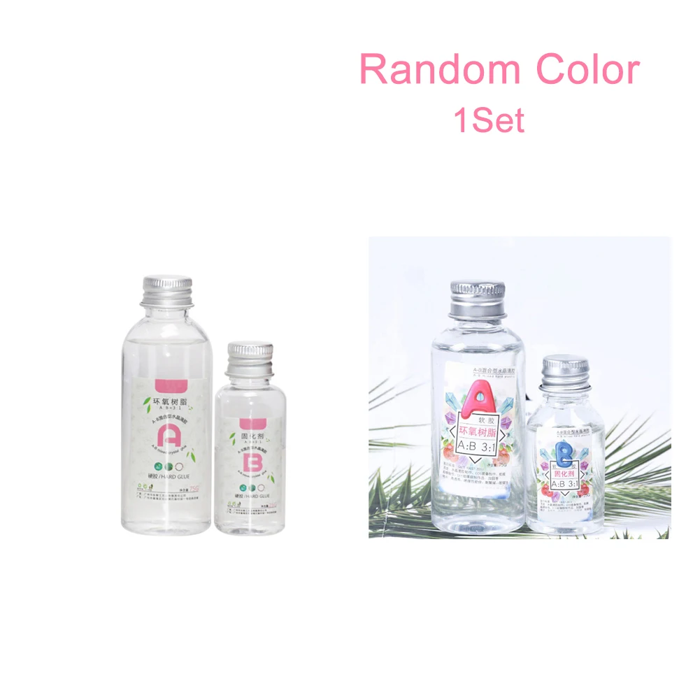 Epoxy Resin Clear AB Crystal Glue High Adhesive Anti-yellow Quick Drying Resin Epoxy Jewelry Making Resina Epoxi Transparente
Epoxy Resin Clear AB Crystal Glue High Adhesive Anti-yellow Quick Drying Resin Epoxy Jewelry Making Resina Epoxi Transparente