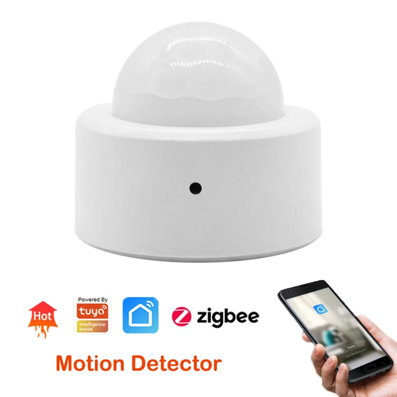 Wireless Smart MINI Human Body PIR Motion Sensor Home Security,Tuya SmartLife APP Real-Time Monitor,Work With Zigbee Hub
Wireless Smart MINI Human Body PIR Motion Sensor Home Security,Tuya SmartLife APP Real-Time Monitor,Work With Zigbee Hub