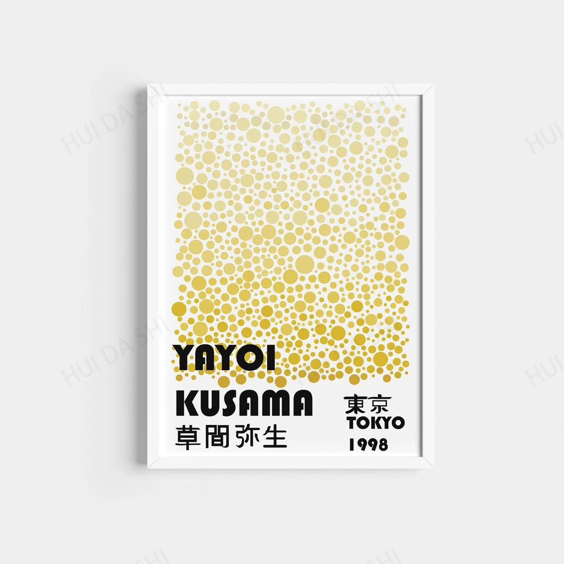 Yayoi Kusama Exhibition Poster, Female Line Art, Woman Figure Print, Japan Poster Canvas Print
Yayoi Kusama Exhibition Poster, Female Line Art, Woman Figure Print, Japan Poster Canvas Print