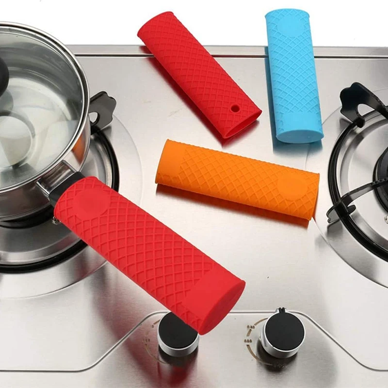 HOT-Silicone Cast Iron Handle Cover, Heat Insulation Pot Handle Sleeve, Anti-Scalding Soft Elastic Handle Cover (5Pcs)
HOT-Silicone Cast Iron Handle Cover, Heat Insulation Pot Handle Sleeve, Anti-Scalding Soft Elastic Handle Cover (5Pcs)