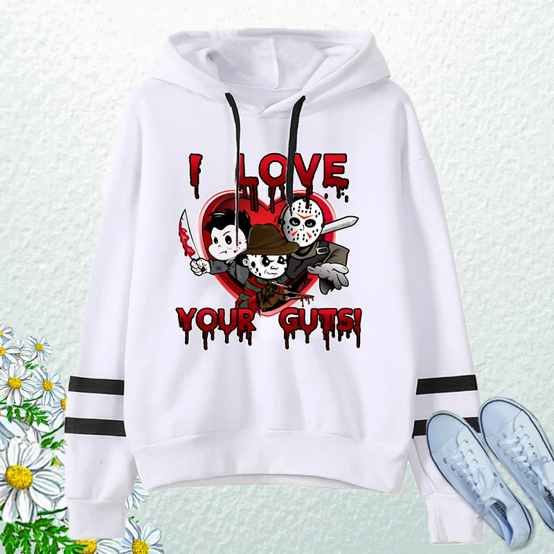 Halloween Face I Love Your Guts Letter Print Sweatshirt Women Graphic Unisex Jumper Outfits Pullovers Top Sweats Graphic Hoodies
Halloween Face I Love Your Guts Letter Print Sweatshirt Women Graphic Unisex Jumper Outfits Pullovers Top Sweats Graphic Hoodies