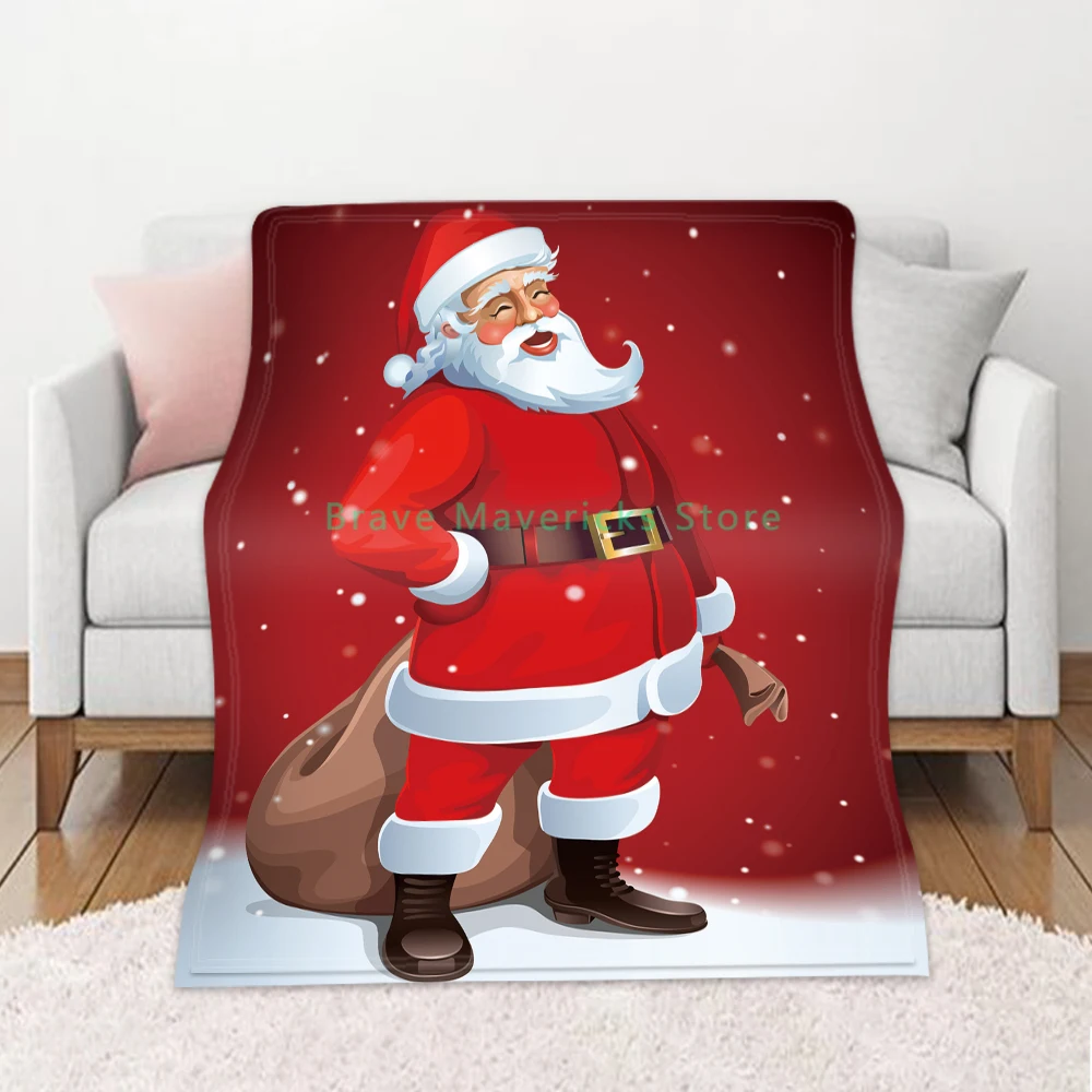 Merry Christmas Flannel Throw Blanket For Bed Couch Sofa Super Soft Warm Plush Blanket Santa Claus Bedspread Kid Gift
Merry Christmas Flannel Throw Blanket For Bed Couch Sofa Super Soft Warm Plush Blanket Santa Claus Bedspread Kid Gift