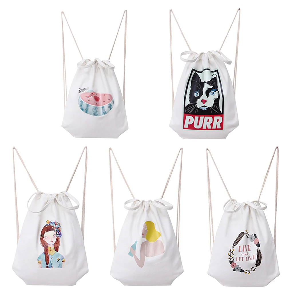 Women Girls Canvas Drawstring Backpack Newest College Students School Handbag Shopper Tote Sports Sack Bag
Women Girls Canvas Drawstring Backpack Newest College Students School Handbag Shopper Tote Sports Sack Bag