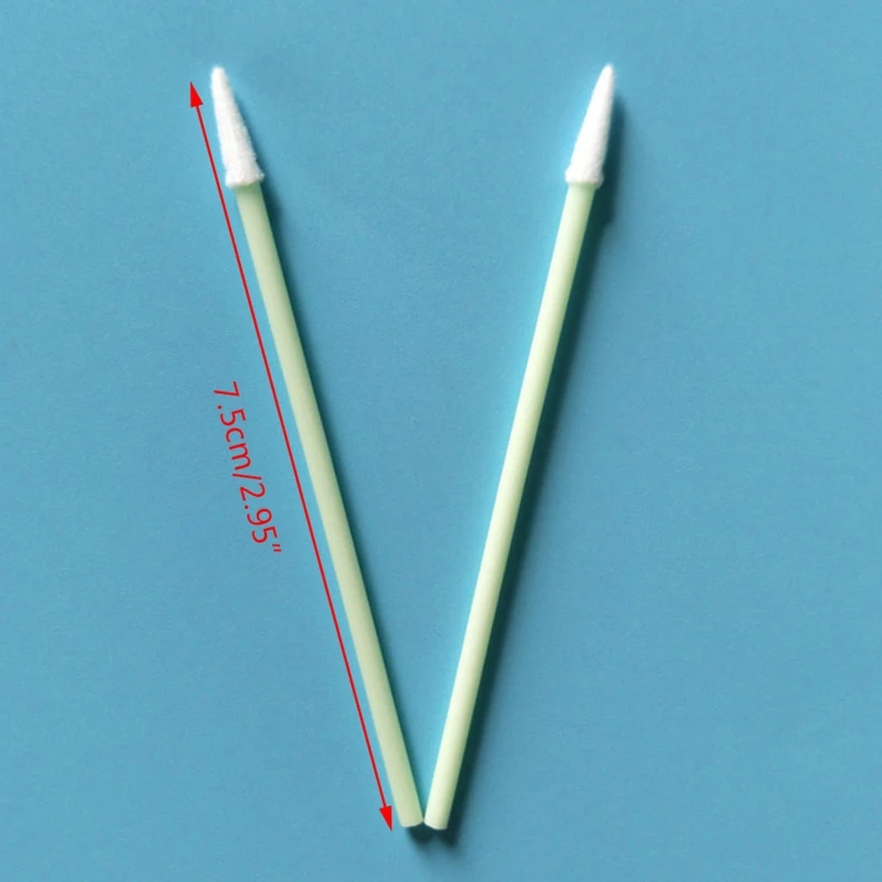 100Pcs/Pack Pointed Tipped Foam Head Cleaning Swabs High Density Sponge Sticks for Inkjet Printer Camera Optical Lens Cleanroom
100Pcs/Pack Pointed Tipped Foam Head Cleaning Swabs High Density Sponge Sticks for Inkjet Printer Camera Optical Lens Cleanroom