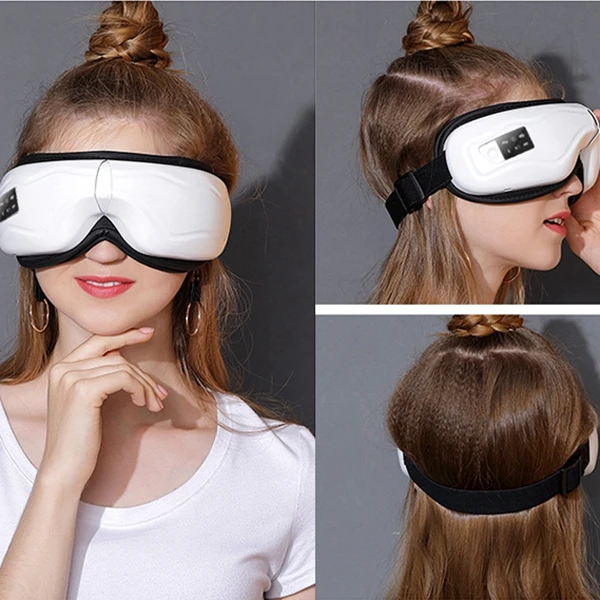 HEALTH HERALD Rechargeable Smart Eye massager Acupoints massage Vibrate Eye Care Fatigue Stress Relief Goggles
HEALTH HERALD Rechargeable Smart Eye massager Acupoints massage Vibrate Eye Care Fatigue Stress Relief Goggles