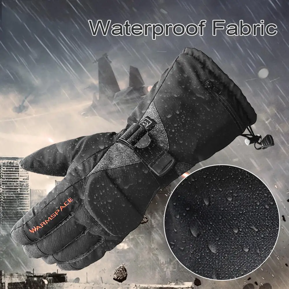 Touchscreen Heated Gloves For Skiing Battery Rechargeable Ski Gloves Waterproof Thermal Snowboard Gloves Warmer For Riding Moto
Touchscreen Heated Gloves For Skiing Battery Rechargeable Ski Gloves Waterproof Thermal Snowboard Gloves Warmer For Riding Moto