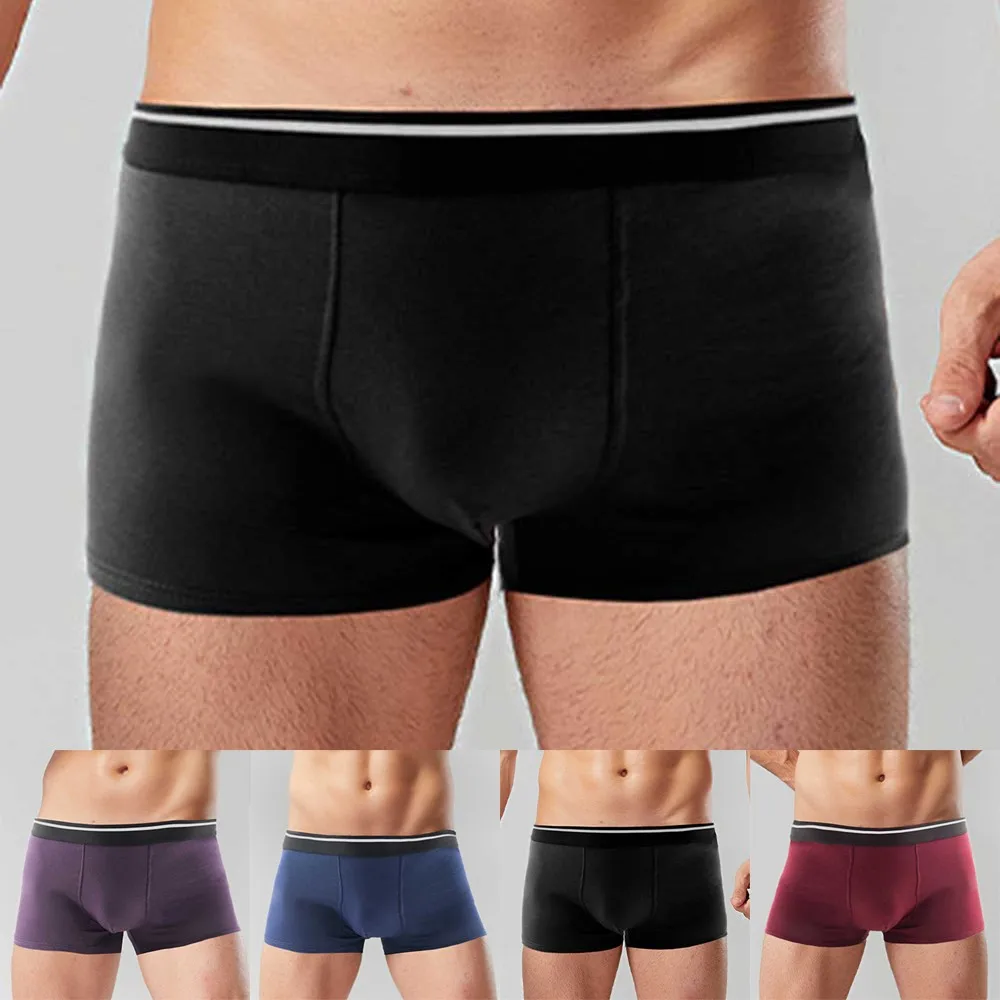 Men's Seamless Boxers Cotton Underwear Comfy Breathable Trunks Pouch Panties Pure Color Breathable Briefs Mid-Waist Pants Shorts
Men's Seamless Boxers Cotton Underwear Comfy Breathable Trunks Pouch Panties Pure Color Breathable Briefs Mid-Waist Pants Shorts