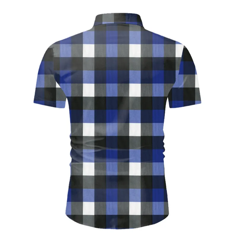Red Plaid Shirt Men 2021 Summer Brand Classic Short Sleeve Dress Shirt Casual Button Down Office Workwear Chemise Homme M-3XL
Red Plaid Shirt Men 2021 Summer Brand Classic Short Sleeve Dress Shirt Casual Button Down Office Workwear Chemise Homme M-3XL
