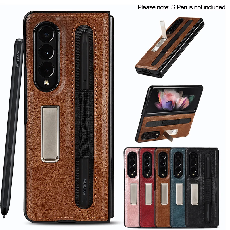 Z Fold 3 Case with Pen Holder for Samsung Galaxy Z Fold 3 5G Case Cover Luxury PU Leather Full Protection S Pen Slot Back Capa
Z Fold 3 Case with Pen Holder for Samsung Galaxy Z Fold 3 5G Case Cover Luxury PU Leather Full Protection S Pen Slot Back Capa