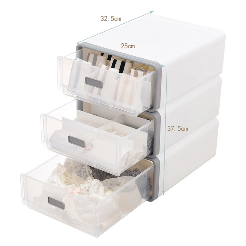 Underwear Storage Drawer Stackable Socks Bra Container Items Holder Large Capacity Closet Organizer Case Home Office Stor Boxes
Underwear Storage Drawer Stackable Socks Bra Container Items Holder Large Capacity Closet Organizer Case Home Office Stor Boxes