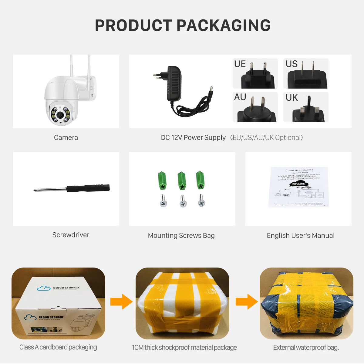 5MP PTZ IP Camera Wifi Outdoor AI Human Detection Audio 1080P Wireless Security CCTV Camera P2P RTSP 4X Digital Zoom Wifi Camera
5MP PTZ IP Camera Wifi Outdoor AI Human Detection Audio 1080P Wireless Security CCTV Camera P2P RTSP 4X Digital Zoom Wifi Camera