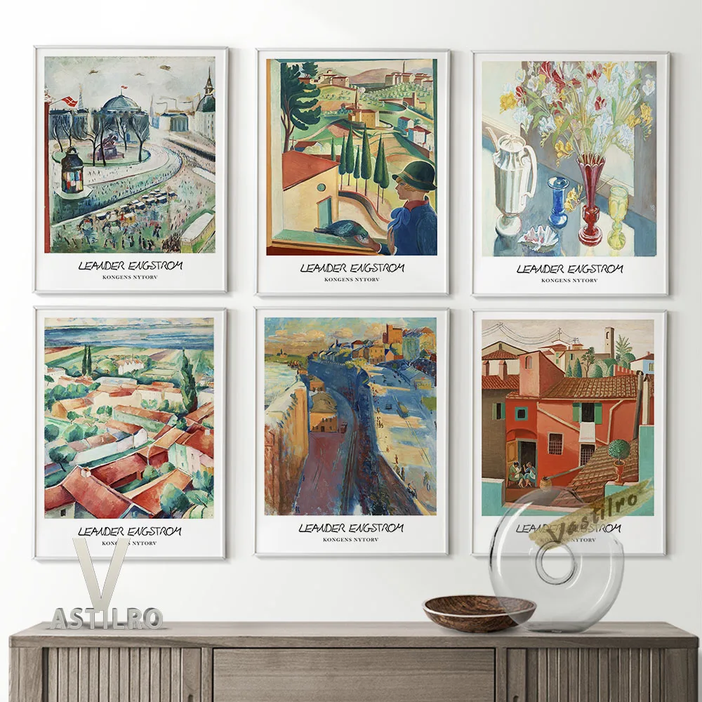 Leander Engstrom Expressionism Landscape Exhibition Museum Poster Retro Wall Art Prints Canvas Painting Gallery Home Decor Gift
Leander Engstrom Expressionism Landscape Exhibition Museum Poster Retro Wall Art Prints Canvas Painting Gallery Home Decor Gift