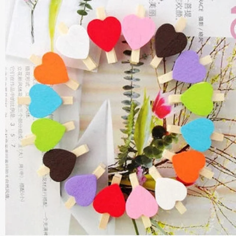 10pcs/lot Mini Wooden Peg Clips Love Heart Shape Photo Clamp Holder Crafts Home Wedding Favor Decor Party Supplies halloween
10pcs/lot Mini Wooden Peg Clips Love Heart Shape Photo Clamp Holder Crafts Home Wedding Favor Decor Party Supplies halloween