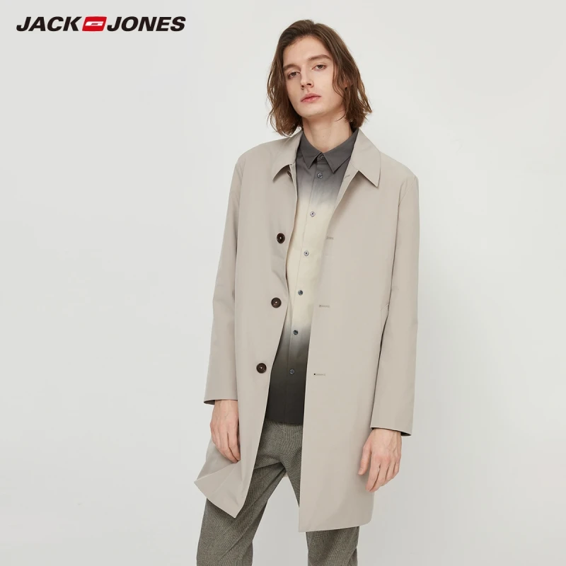 JackJones Men's Waterproof Business Casual Pure Color Mid-length Trench Coat| 220121535
JackJones Men's Waterproof Business Casual Pure Color Mid-length Trench Coat| 220121535