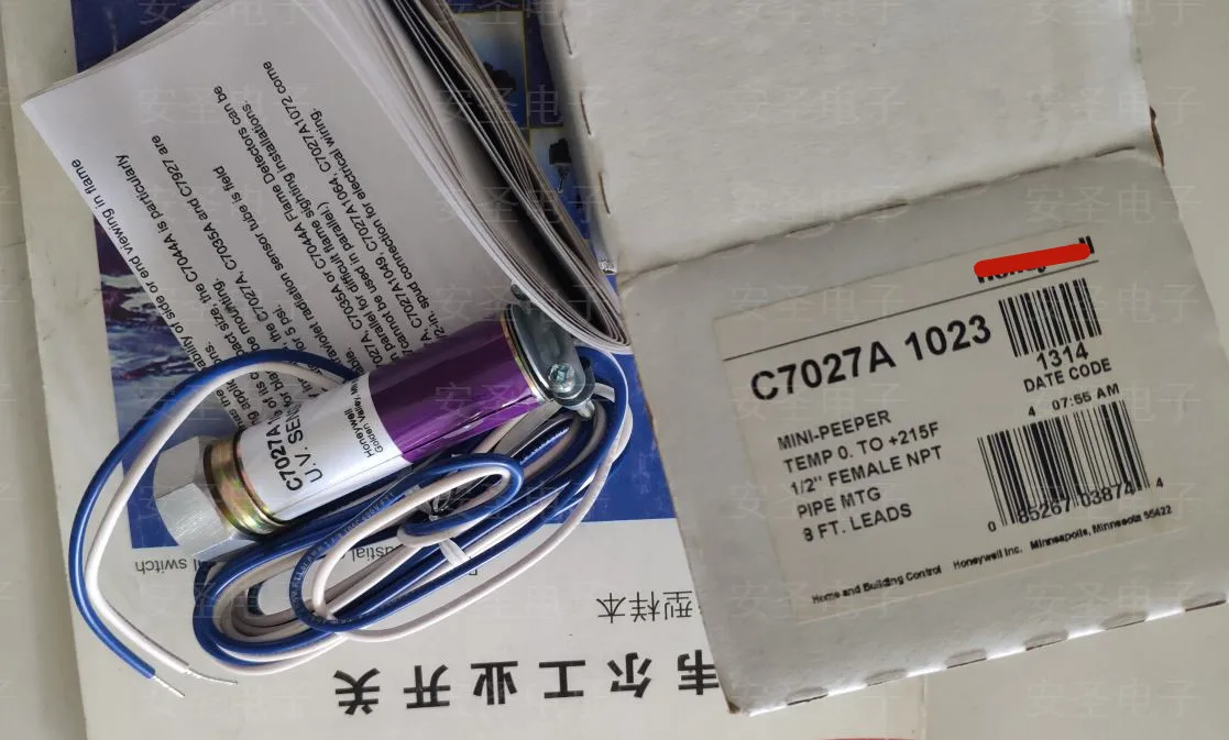 Новый оригинальный C7027A1023 C7027A1049 C7027A1072 датчик пламени с ультрафиолетовым датчиком
Новый оригинальный C7027A1023 C7027A1049 C7027A1072 датчик пламени с ультрафиолетовым датчиком