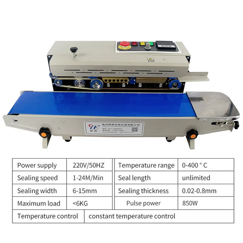 FR-770 Horizontal Automatic Sealing Machine Continuous Belt Sealing Machine Plastic Bag Aluminum Foil Tea Sealing Machine
FR-770 Horizontal Automatic Sealing Machine Continuous Belt Sealing Machine Plastic Bag Aluminum Foil Tea Sealing Machine