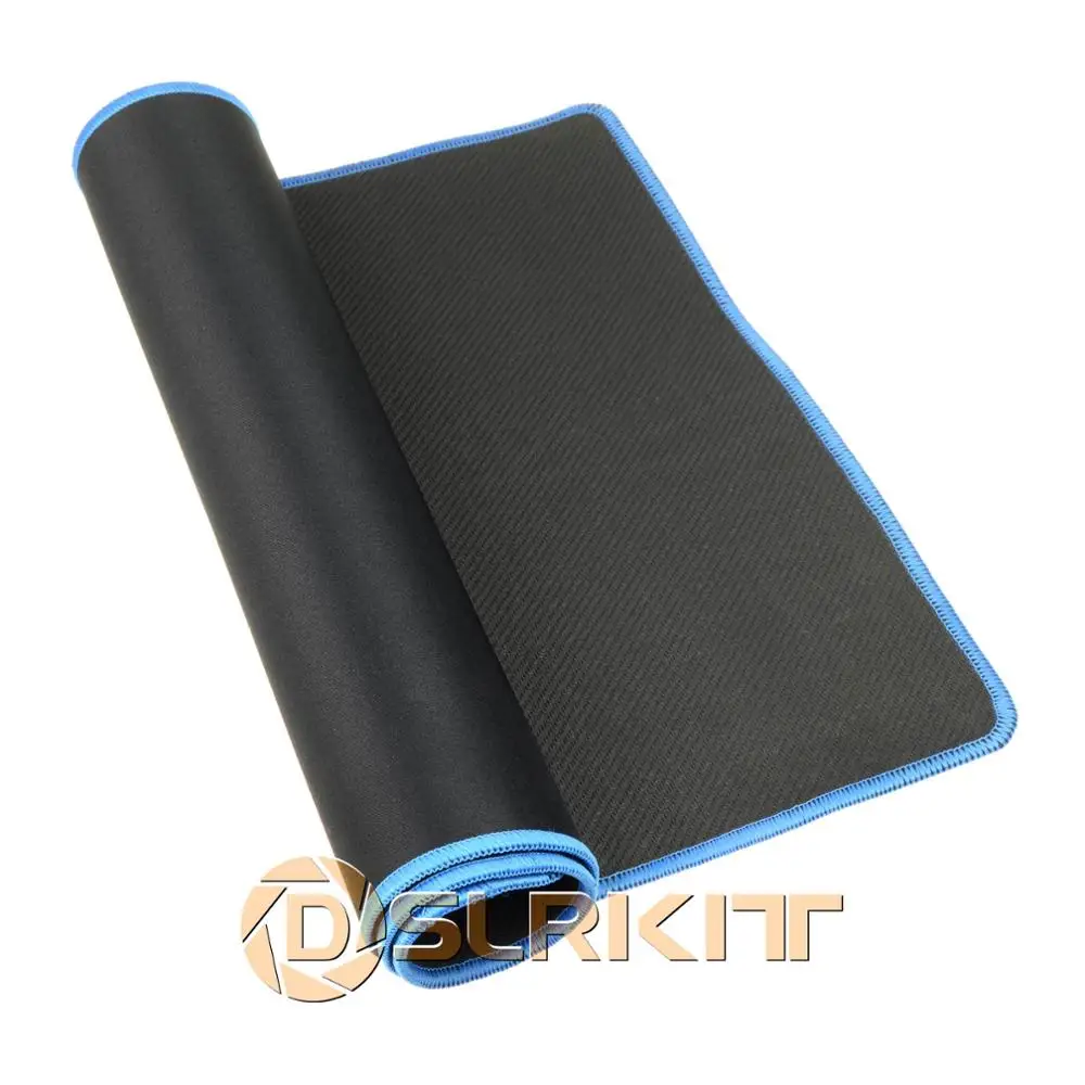 

Blue 600mmx300mm 23x11.5" Laptop Pad Keyboard/Mouse Desk pad /Soft Rubber bottom