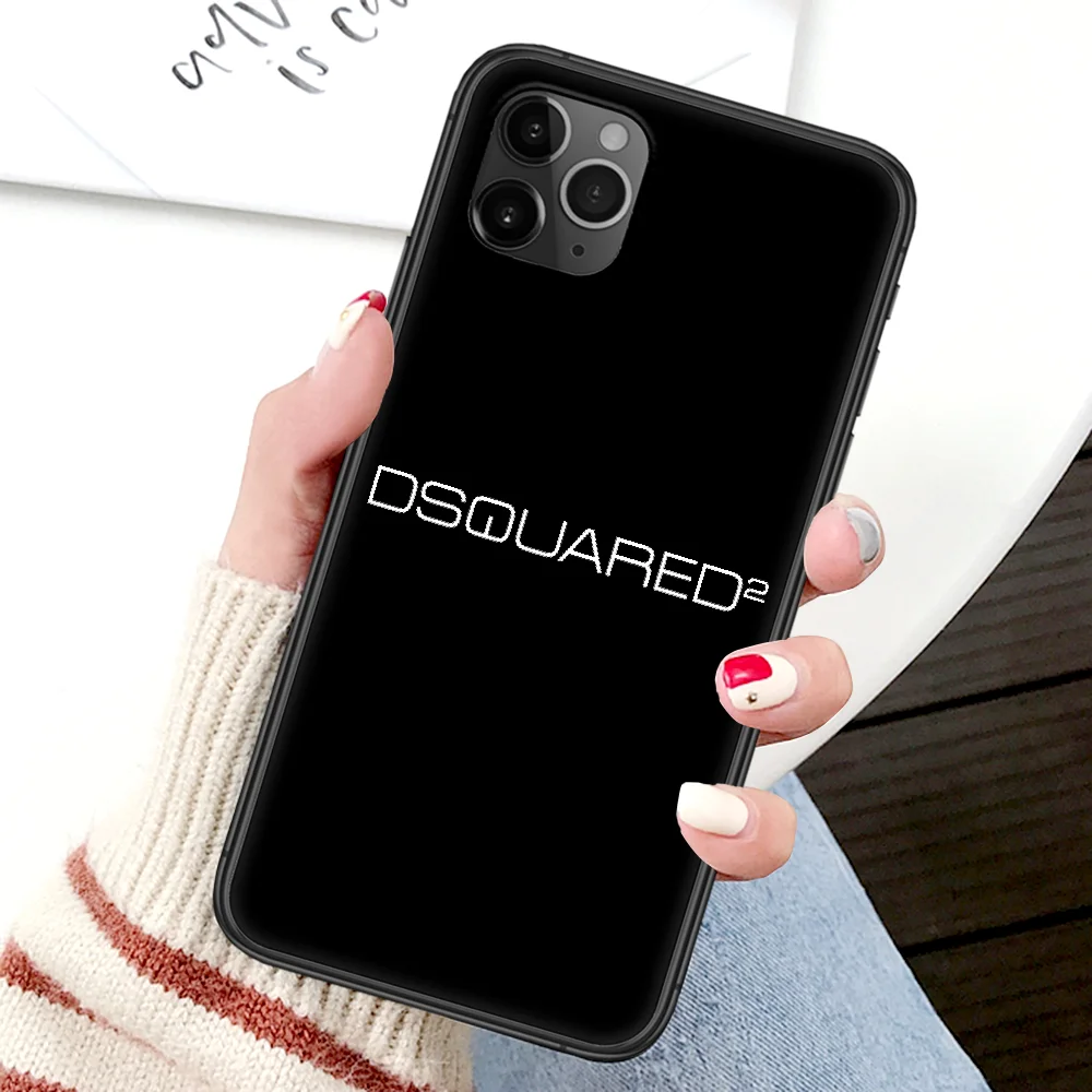 Dsquared2 Fashion DSQ2 Phone Case For Iphone 4 4s 5 5S SE 5C 6 6S 7 8 Plus X XS XR 11 12 Mini Pro Max 2020 black Cover Soft
Dsquared2 Fashion DSQ2 Phone Case For Iphone 4 4s 5 5S SE 5C 6 6S 7 8 Plus X XS XR 11 12 Mini Pro Max 2020 black Cover Soft