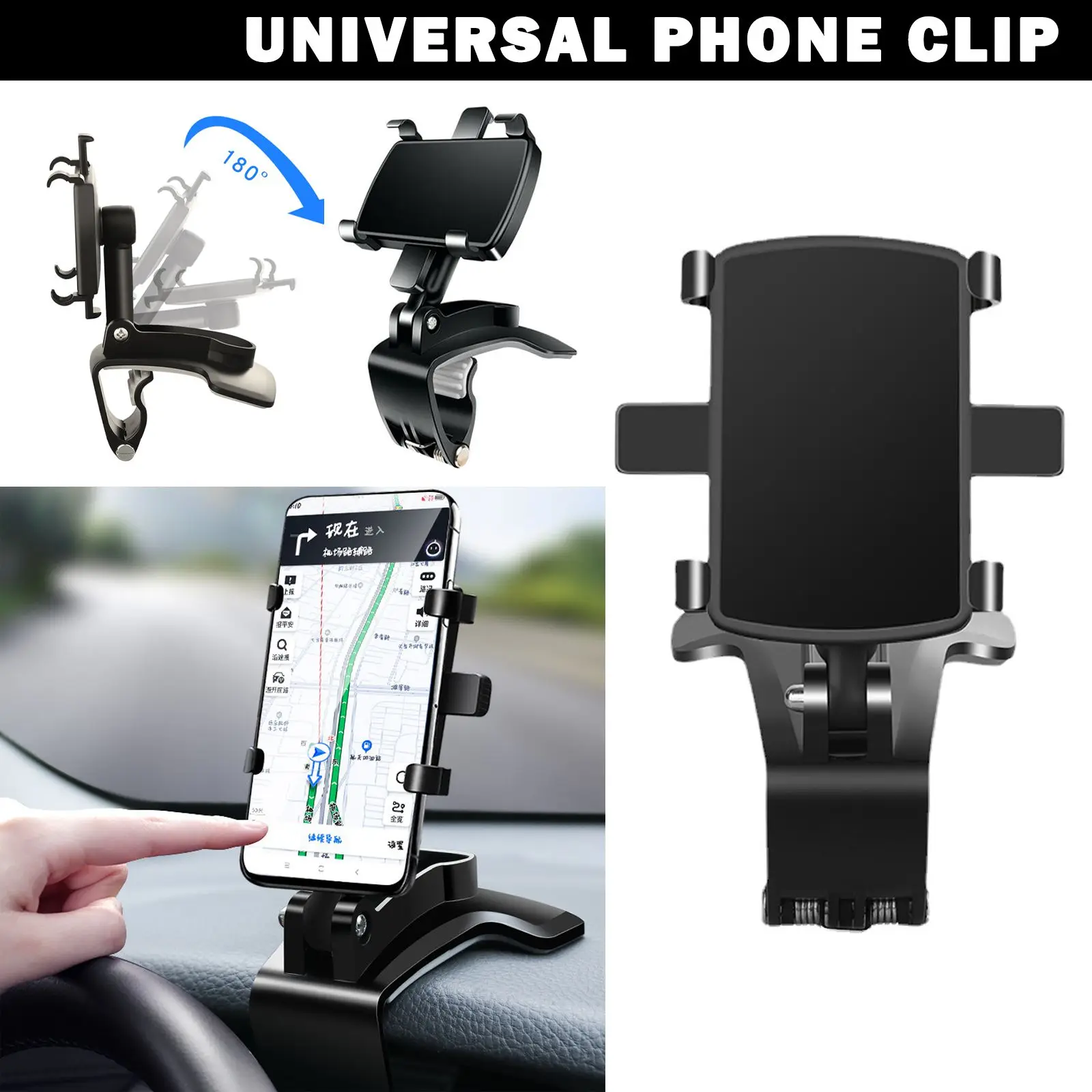 Creative 1200 Degree Rotating Car Mobile Phone Holder Dashboard Rearview Mirror Mobile Phone Navigation
Creative 1200 Degree Rotating Car Mobile Phone Holder Dashboard Rearview Mirror Mobile Phone Navigation