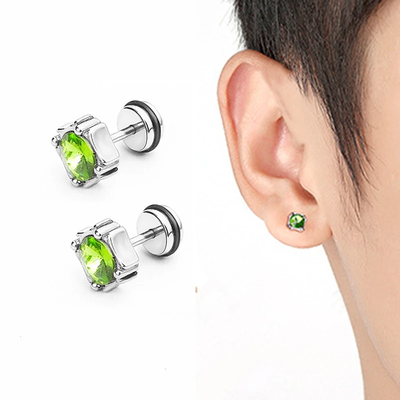 1Pair New Round Shiny Zircon Ear Stud Special Geometry Earrings Women Men Wedding Engagement Fashion Jewelry Gifts
1Pair New Round Shiny Zircon Ear Stud Special Geometry Earrings Women Men Wedding Engagement Fashion Jewelry Gifts